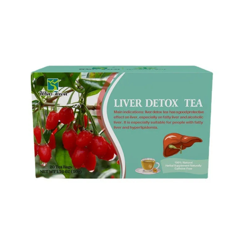 Box of herb substitutional tea with 50g net content based on medicine and food homology principles