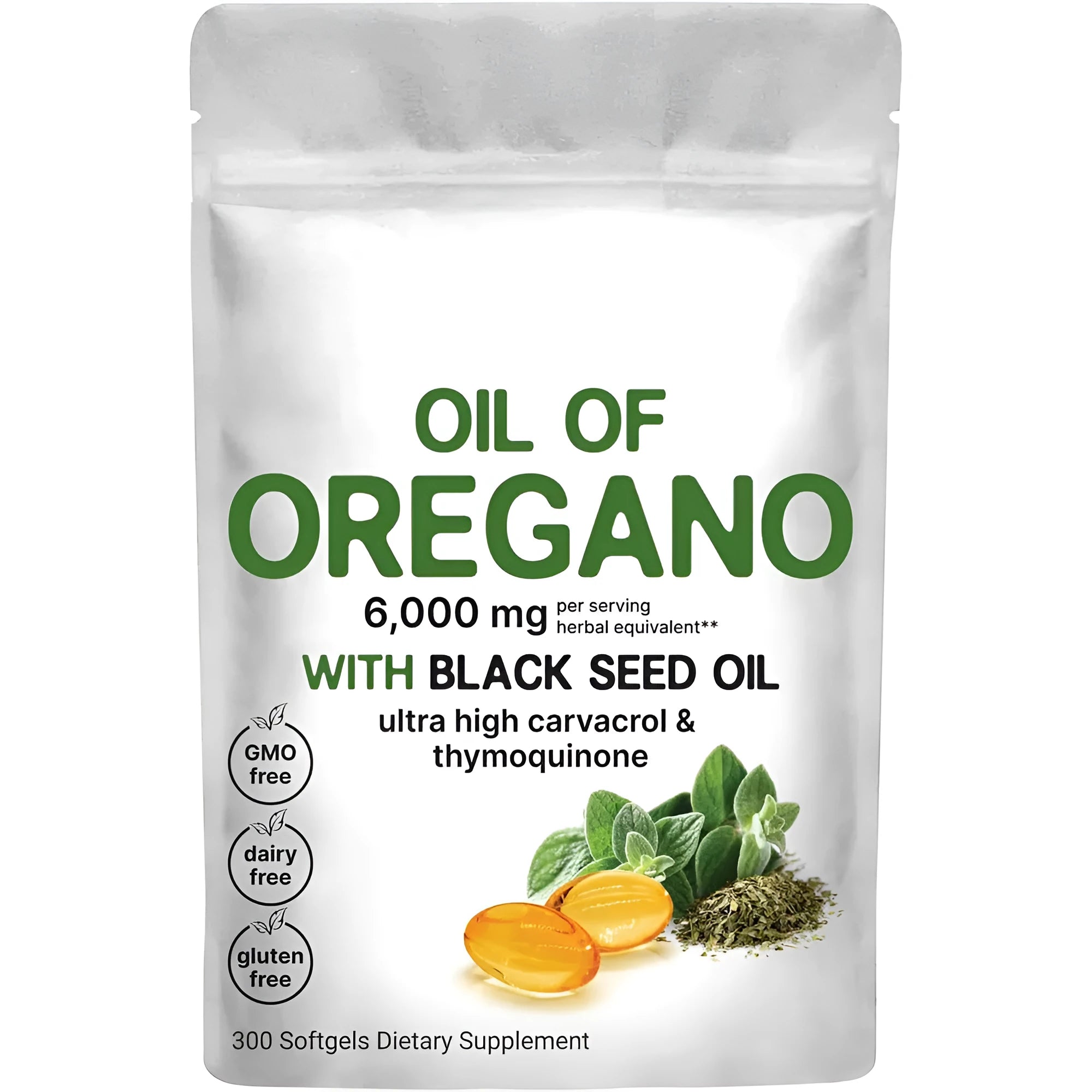 Pack of butter black seed oil soft gelatine capsules, 500mg extract per capsule.