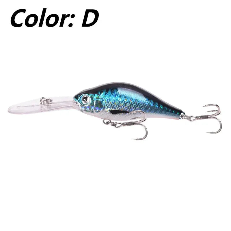 Floating rock deep diving mino lure body 10.5cm 15g artificial bait for fishing