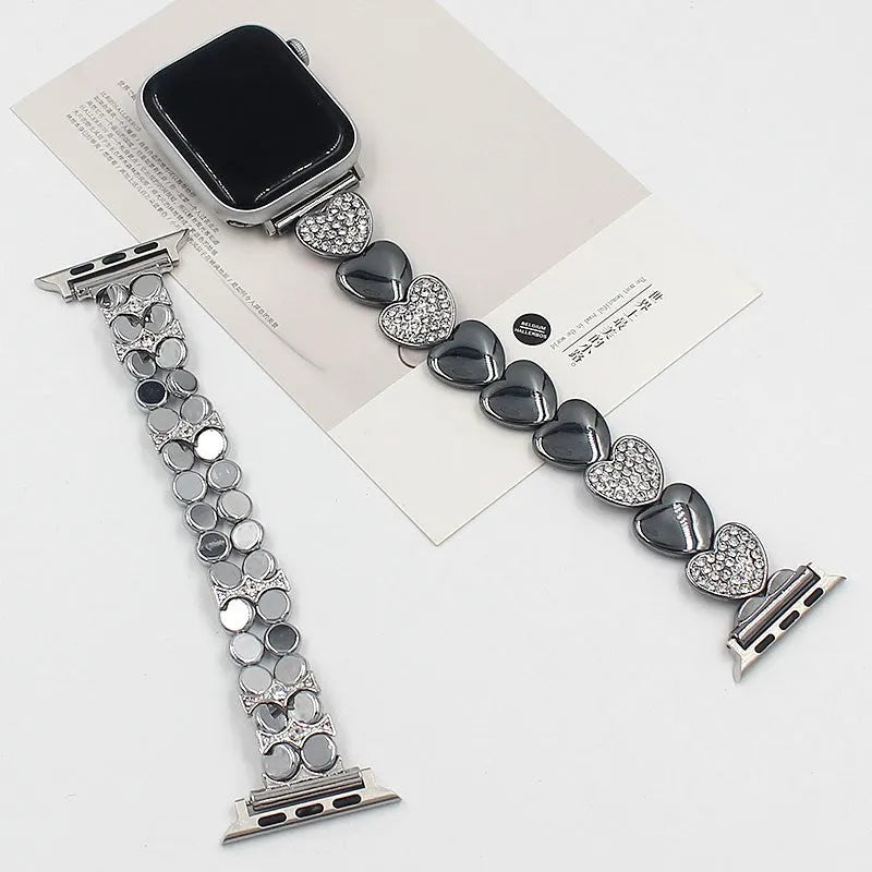 Stainless steel watch band for Apple Watch in two size options