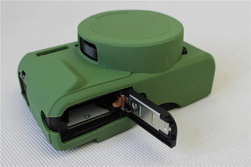 Silicone protective camera cover for Canon G7X Mark II and Mark III in four colours