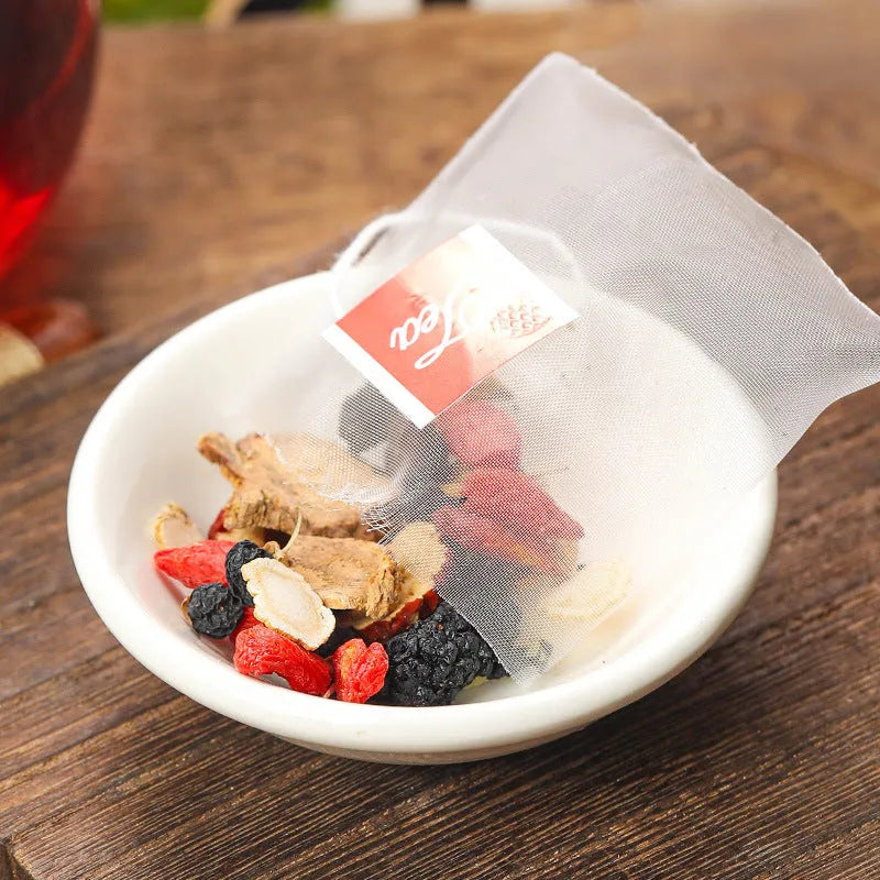 Box of Ginseng Black Wolfberry Tea showing 40 individual 5g tea bags.