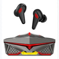 K98 Black TWS50 wireless Bluetooth earbuds with charging case and cable