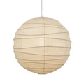 Japanese-style rice paper chandelier ceiling light in 30cm and 45cm diameters