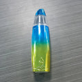Peacock blue handheld USB rechargeable hydrogen water facial steamer device
