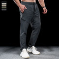 Men's waterproof quick-drying nylon workout pants in multiple colours for sports fitness