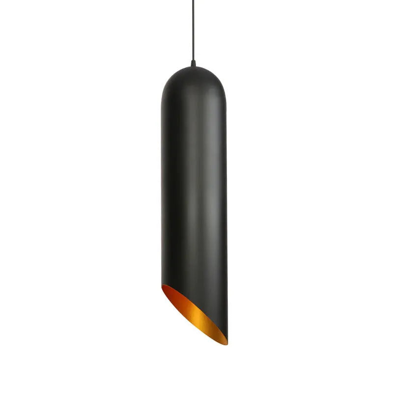 Iron retro industrial chandelier in D8053 matte black finish with choice of suspension length