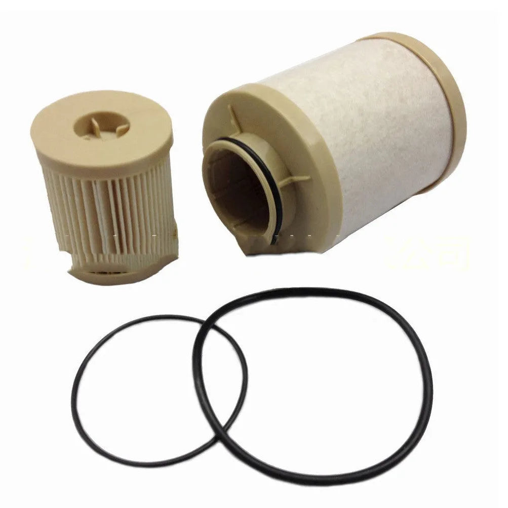 FD4616 diesel fuel filter for Ford trucks, shows dimensions: 106mm height, 84mm max outer diameter.