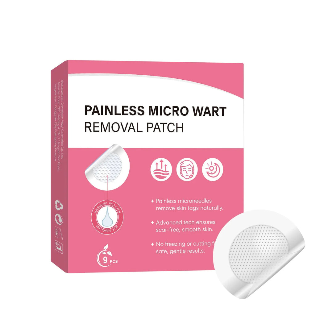 Pack of 9 gentle refreshing cleansing nursing adhesive bandages for body skin rejuvenation