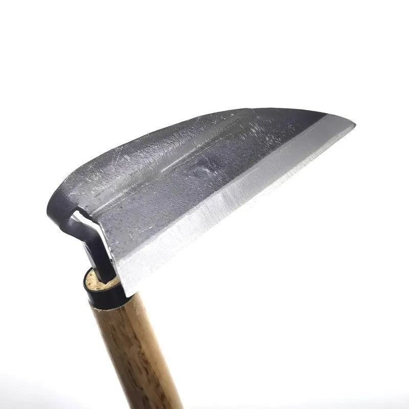 Composite steel bent handlebar sickle with 12.5cm blade for hand weeding