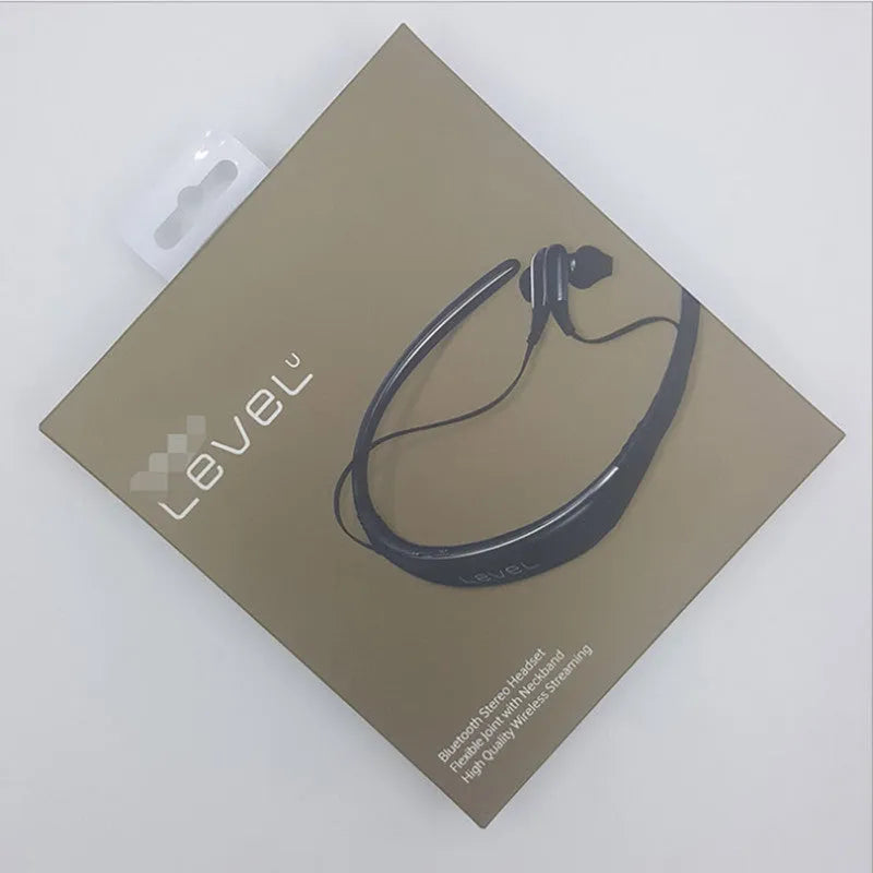 BG920 neck-mounted Bluetooth stereo sports headset in black, blue or gold with Bluetooth 5.0 and 10 metre range