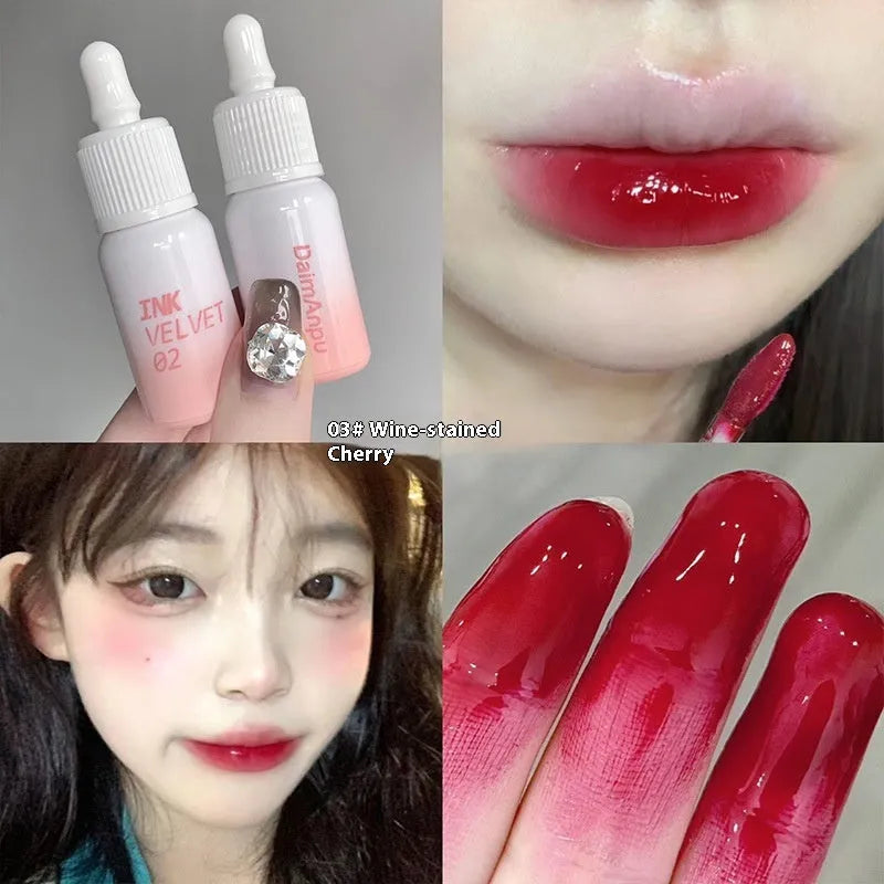 Mirror Lip Lacquer in four sheer shade options with non-stick finish, 3.5g content