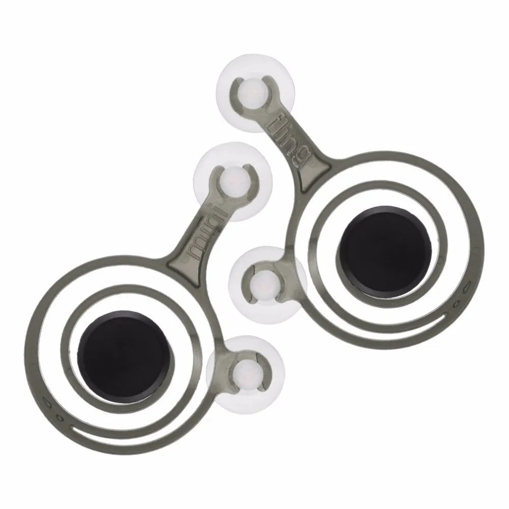 Universal mobile phone gaming joysticks in clear and black colour for touch screen devices