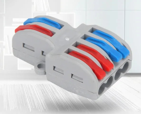 SPL 42 and SPL 62 style quick wire connectors with fire insulation shell.