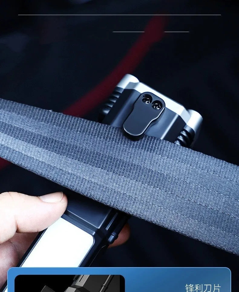Silver coloured portable LED flashlight with plastic shell, shown as a power bank for emergency and outdoor use.