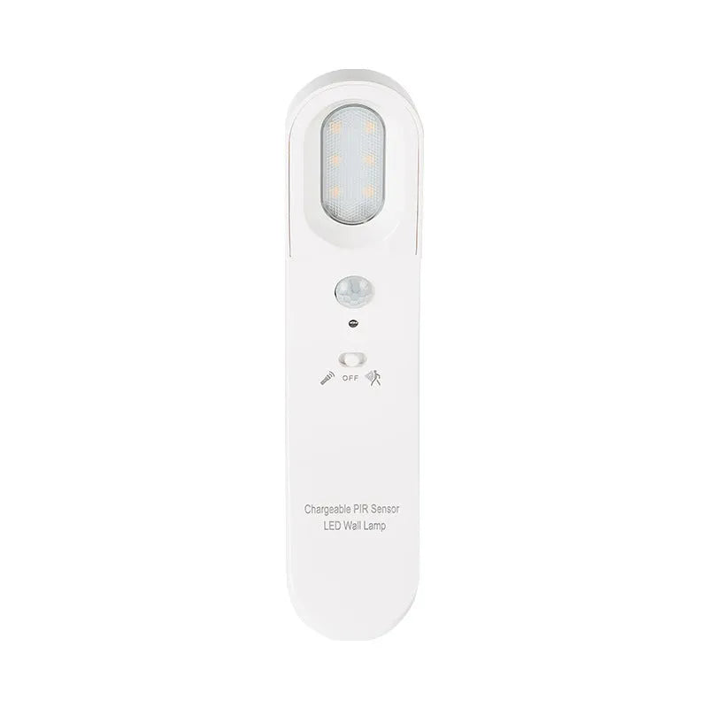 USB human body night light LED inductive switch with PC lampshade black 195x44x60mm for corridor or bedroom
