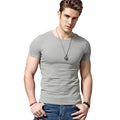 Men's bamboo fibre blend T-shirt in various colours for summer casual wear