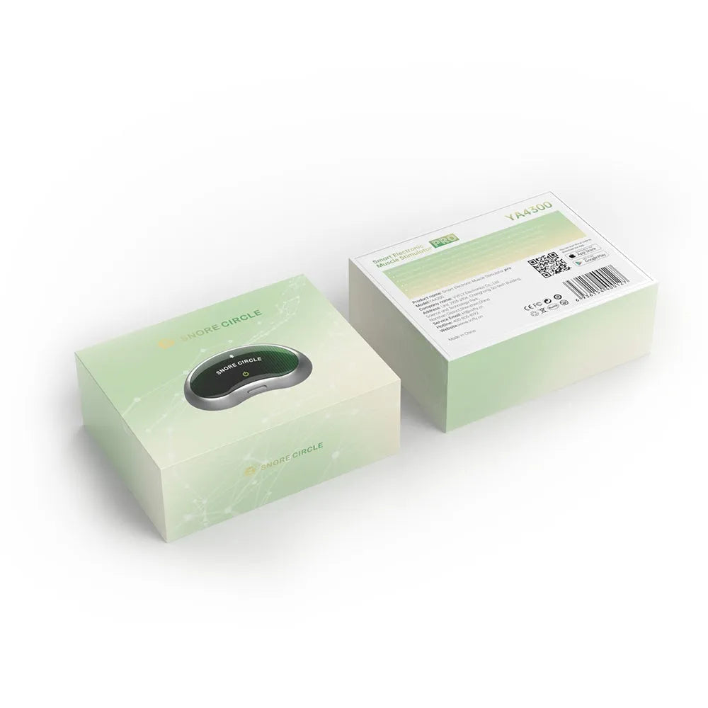 Smart Anti Snoring Device Electronic Muscle Stimulator Pro YA4300 under chin