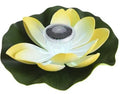 Floating solar LED lotus lantern in 280mm size for colourful pond and pool decoration