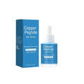 Copper peptide hair care oil bottle 38.5mm diameter 95mm tall with 30ml capacity