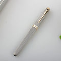 Stainless steel ball pen with 0.5mm tip in multiple colour options for business and student writing