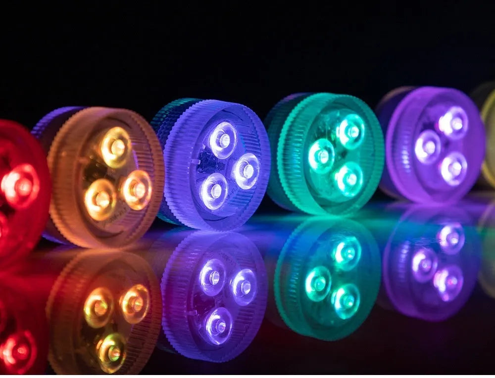 Waterproof remote control LED light for fish tank underwater illumination
