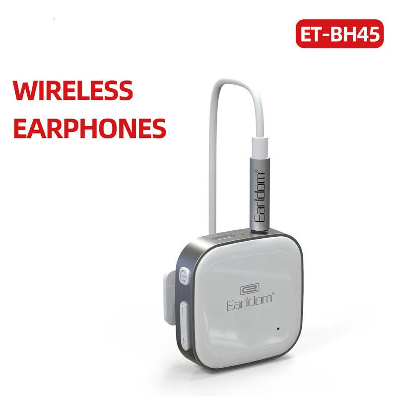 Bluetooth lavalier headphones with voice control in black, grey, red and second generation colour options