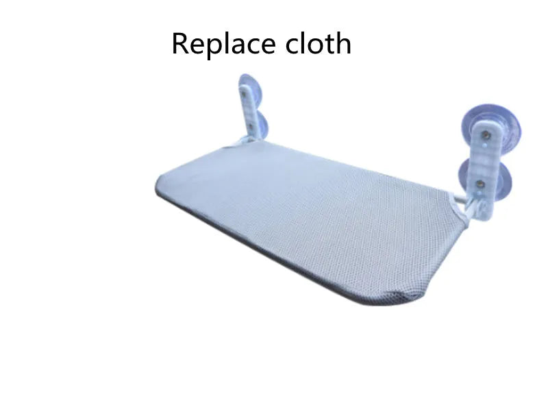 Grey plush foldable cat hammock bed attached to a window with stainless steel suction cups