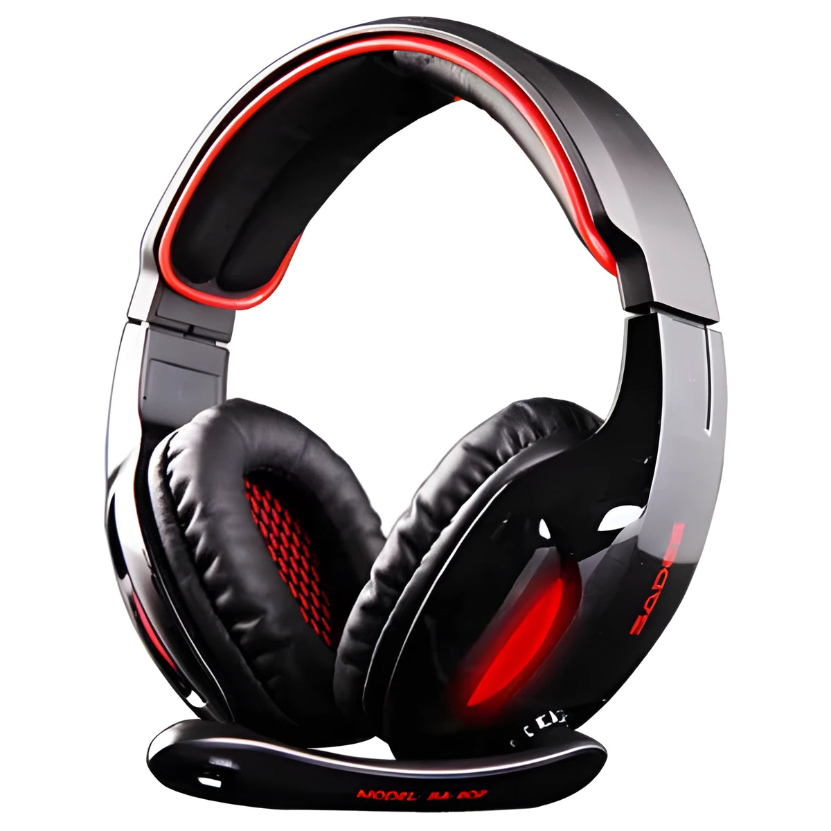 Black SADES SA902 Hero Alliance wired USB gaming headset for PC with over-ear cups and adjustable headband