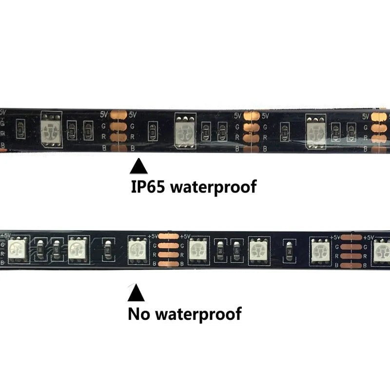 1 metre USB-powered LED light strip with SMD5050 LEDs available in multiple colours