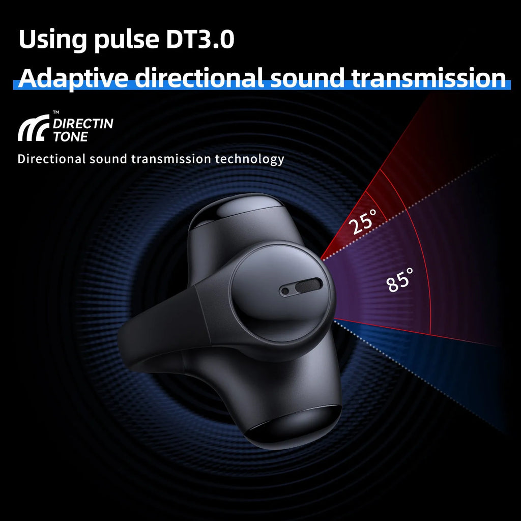T306 black and white wireless Bluetooth sports gaming headset with ear hook design