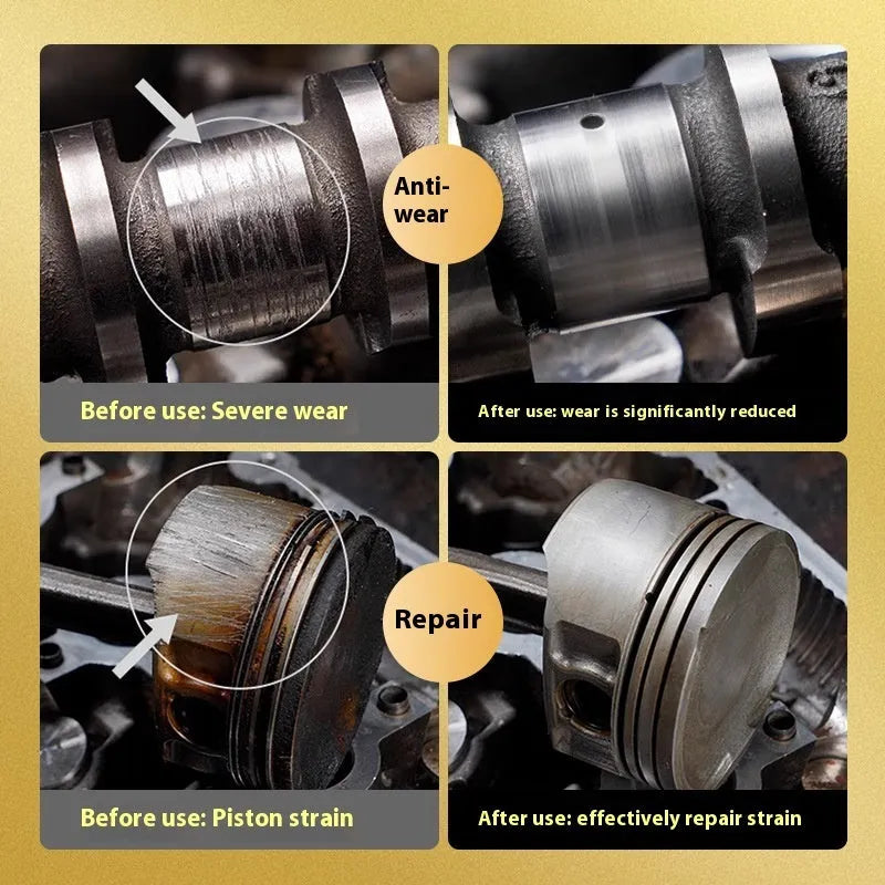 60ml automobile engine oil anti-wear additive in white container for repair and maintenance