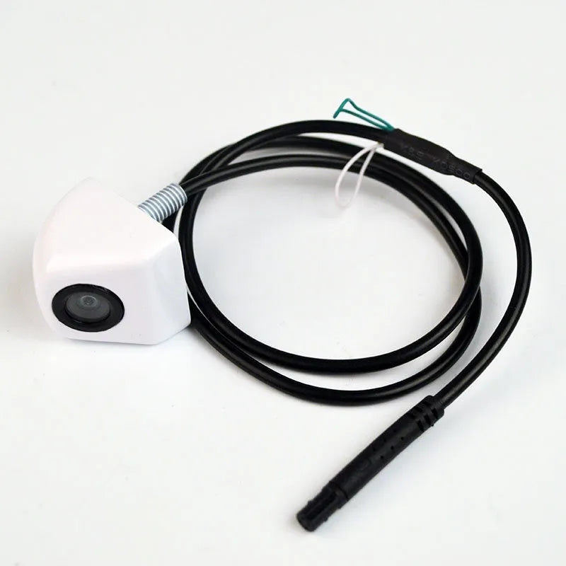 HD car night vision waterproof rearview camera with metal shell in black silver chrome or white