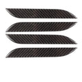 Tesla Model S carbon fibre door handle anti-scratch adhesive protection patches four piece set