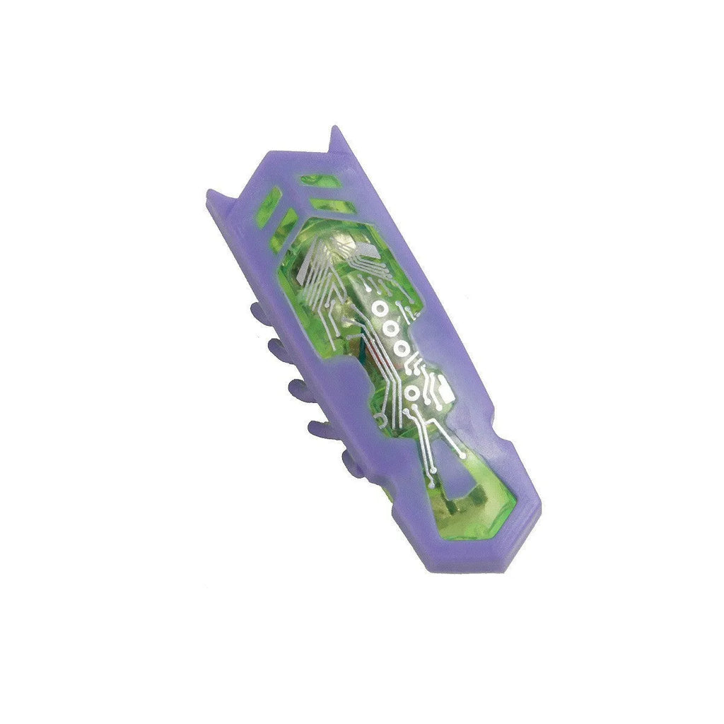 Electric toothbrush worm cat teaser toy in plastic measuring 4.5cm