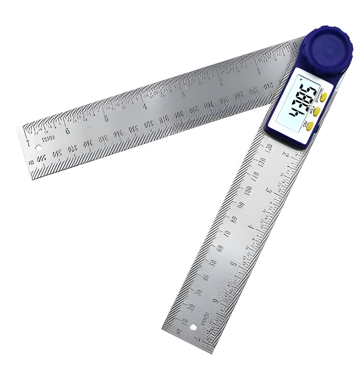Multifunctional woodworking electronic ruler 200mm stainless steel angle ruler