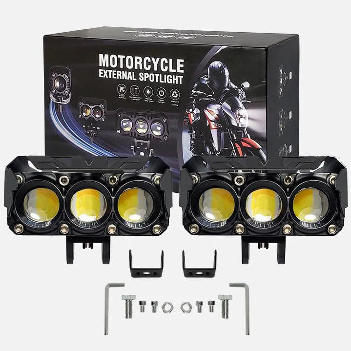 30W Raptor electromobile light with die cast aluminium shell and PC face mask for off-road vehicles