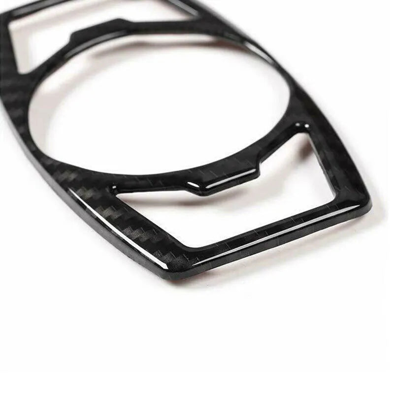 Carbon fibre pattern decorative paster for Ford F-150 Raptor headlight control panel.