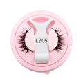 Reusable waterproof false eyelashes with glue-free band in five thickness specifications