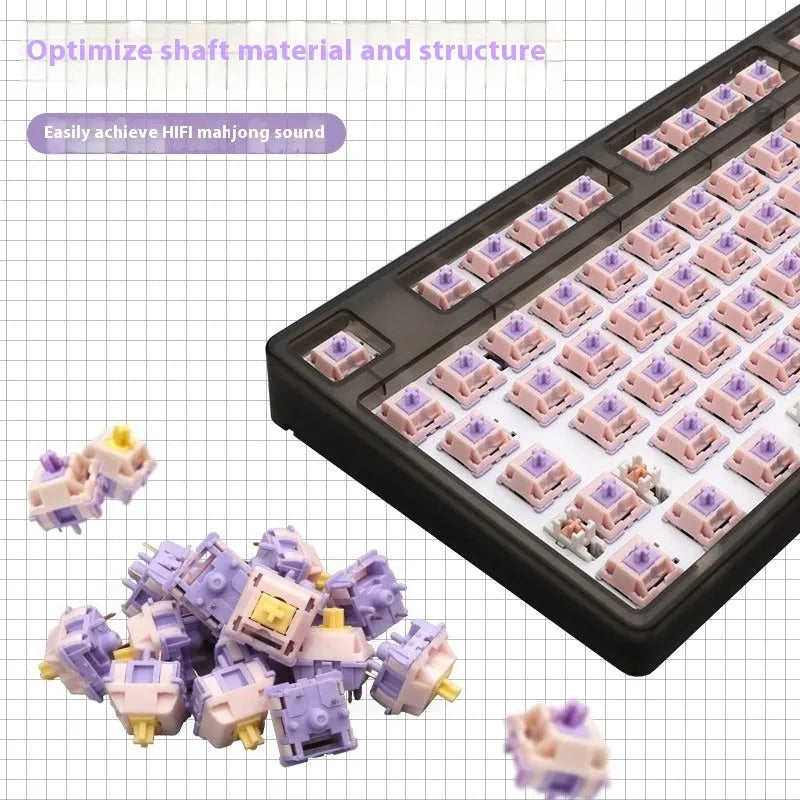 MMD Princess mechanical keyboard linear switch body for custom keyboard builds