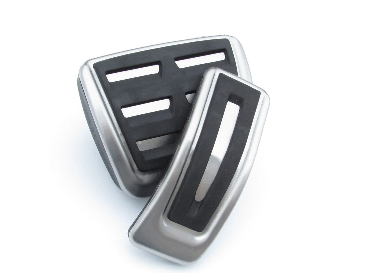 Stainless steel Porsche Macan brake accelerator pedal rest with 38cm dimensions