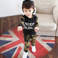 Boys' cotton top in green and red, sizes from 80cm to 120cm for children