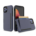 A solid-colour mobile phone case for Apple iPhone 11 models, shown in black.