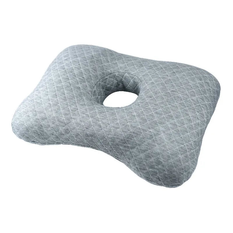 Boer Gray single hole ear pillow with polyester filling for beauty salon facial treatments