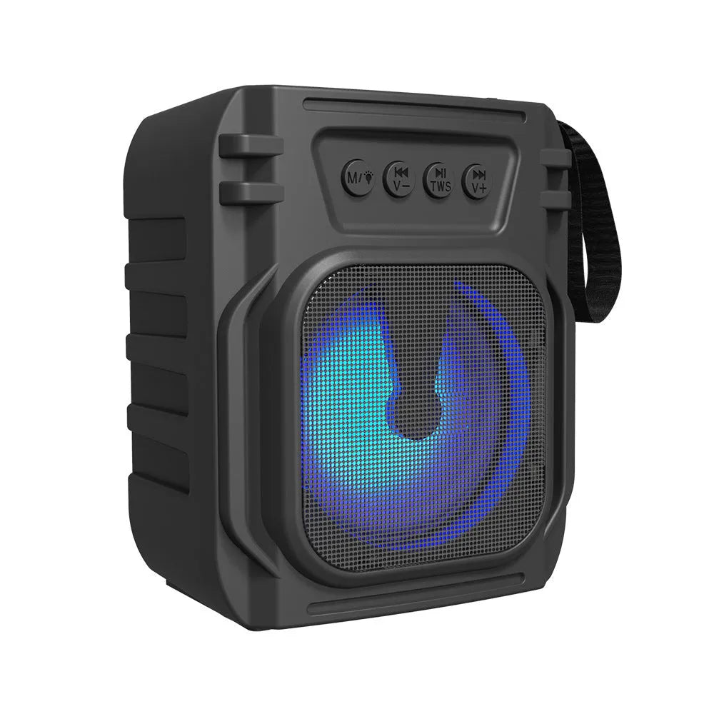 Portable Bluetooth speaker in colour 3107 with compact design and USB charging port