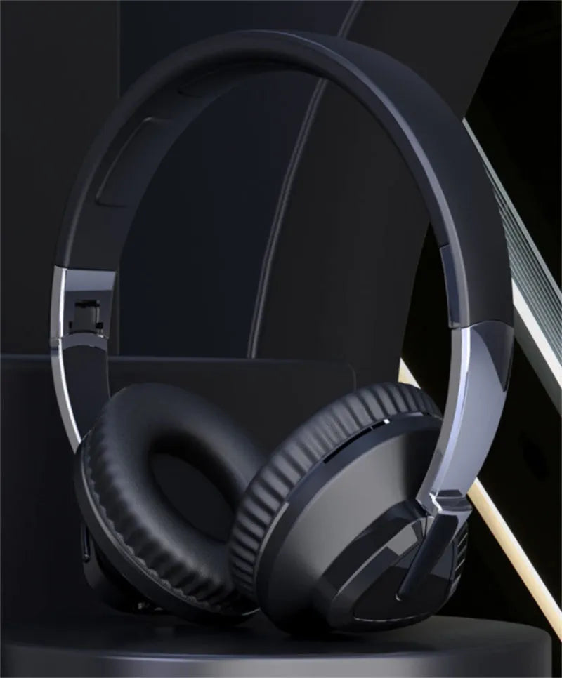 H3 wireless over-ear headset in black, white, blue or khaki with Bluetooth, AUX and TF card connectivity