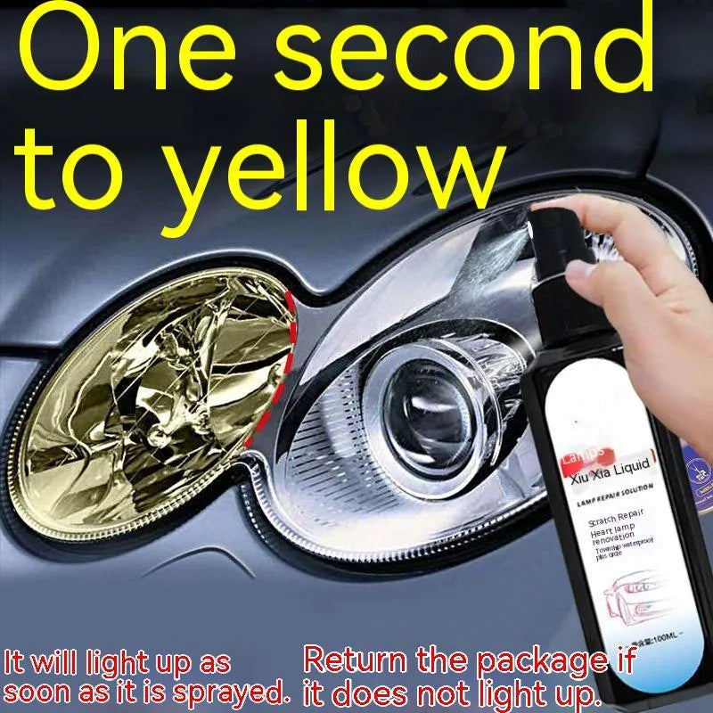 100 ml bottle of car headlight renovation repairing liquid for cloudy plastic lenses