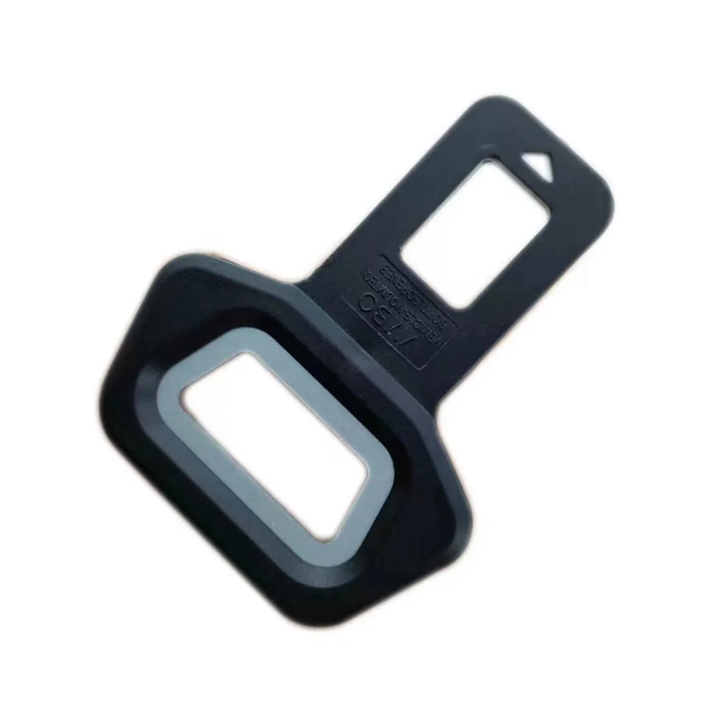 Aluminium lock tongue buckle bottle opener keychain with frosted carbon fibre finish