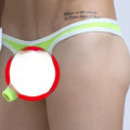 Men's Ice Silk nylon briefs with small elephant nose design in seven colour options