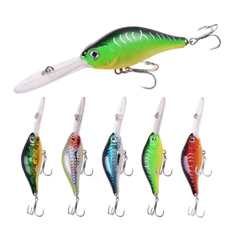 Floating rock deep diving mino lure body 10.5cm 15g artificial bait for fishing